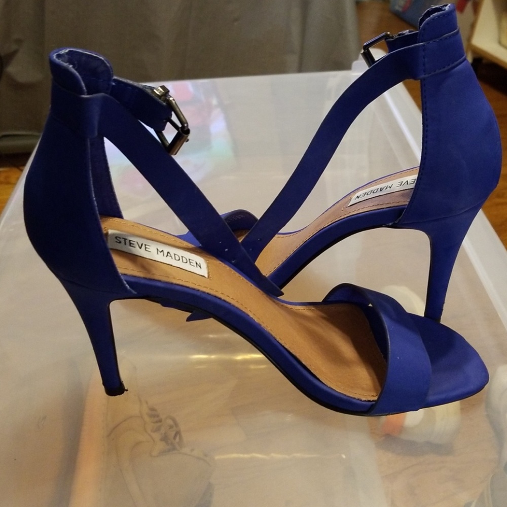 Blue Steve Madden Heels